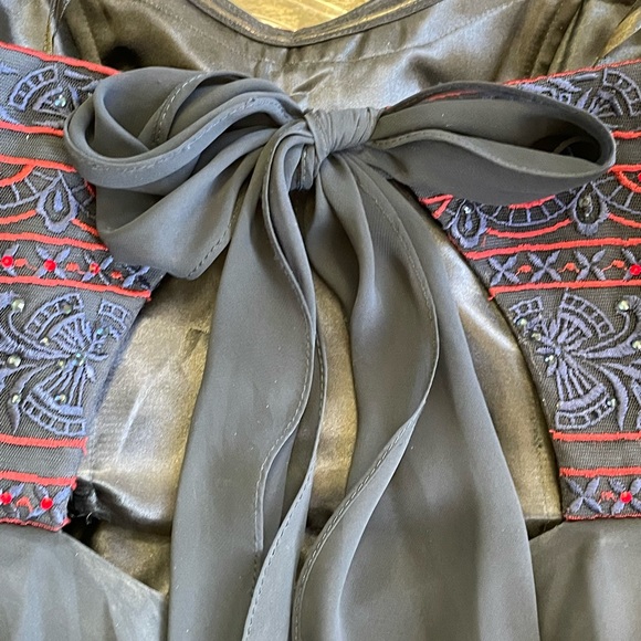 Alyce Paris Navy Embellished Dress - Picture 6 of 9